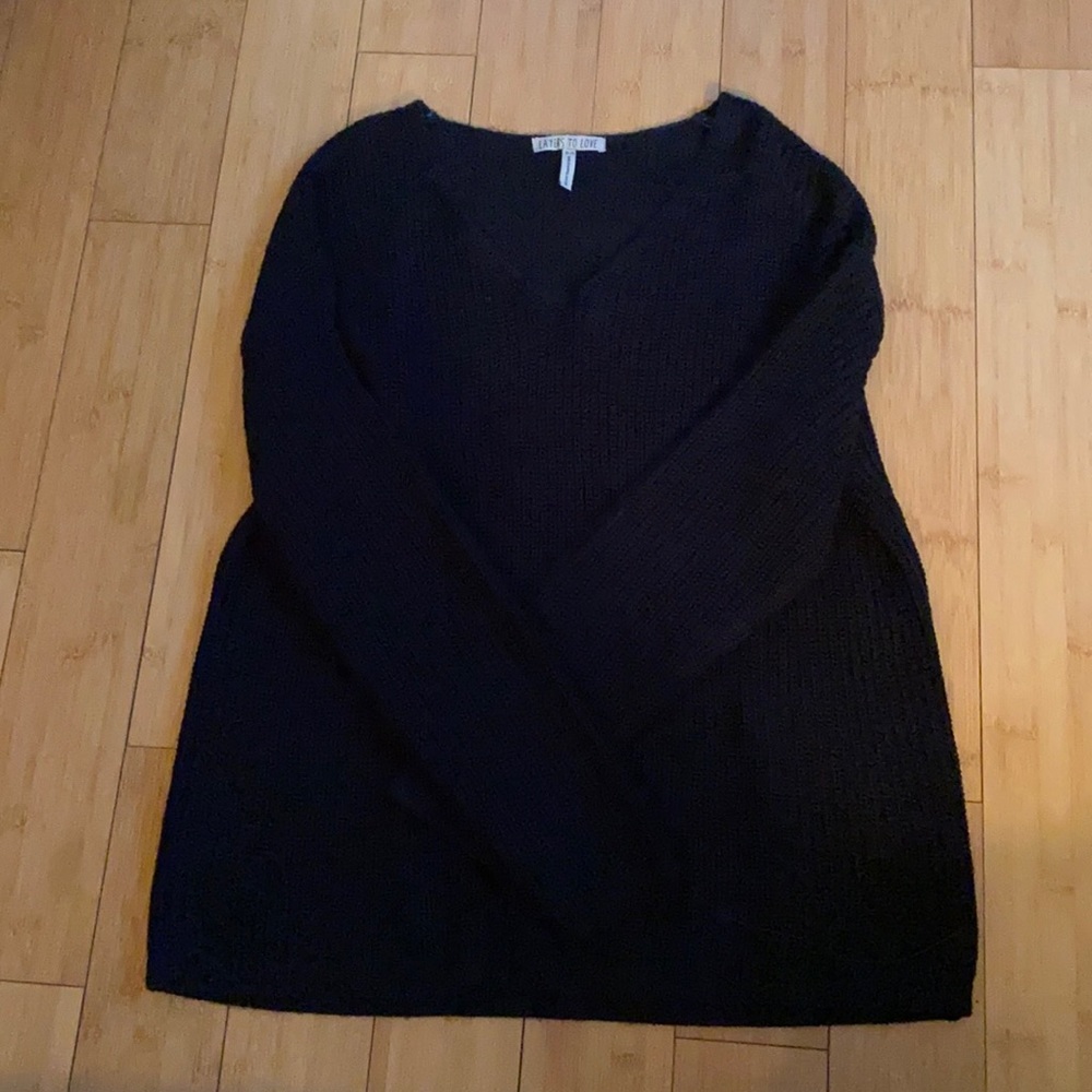 Chunky knit sweater